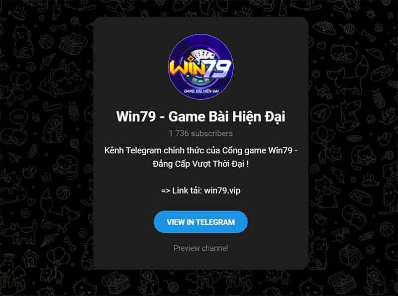 Truy cập kênh Telegram chính thức của cổng game ngay hôm nay