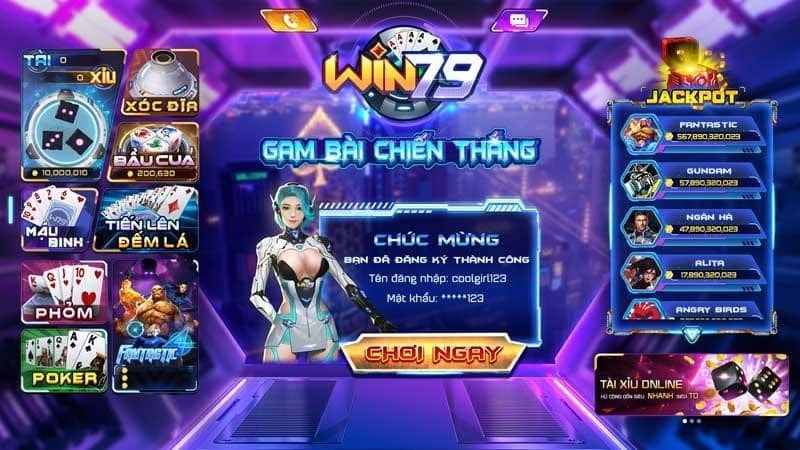 giới thiệu cổng game Win79