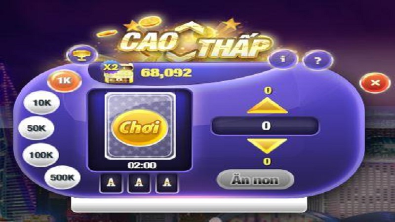 Mini game Cao Thấp Win79 vip