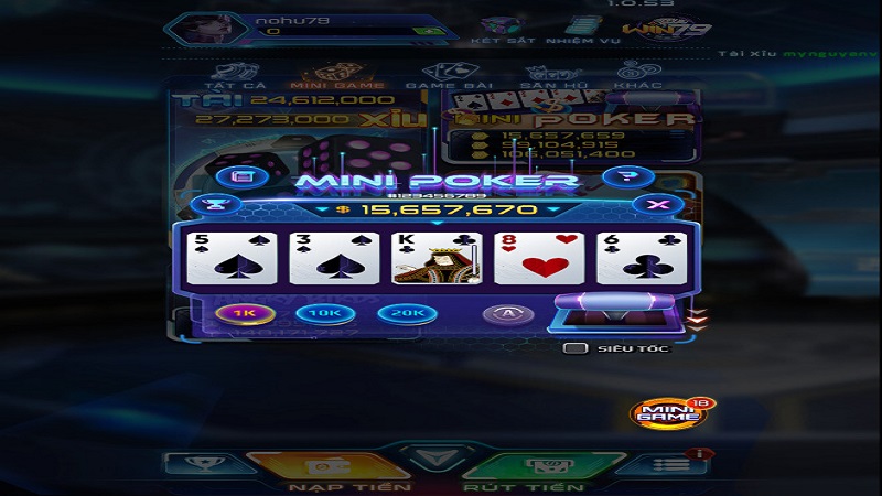 Poker win79