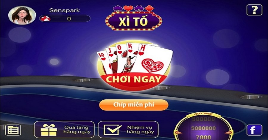 Giao diện Xì Tố Win79