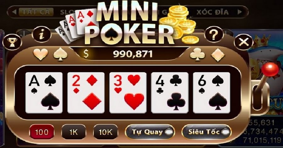 Mini Poker Win79